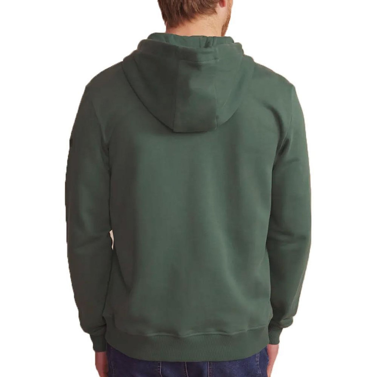 TBS Sweat Zippé Vert Homme TBS JULINZIP