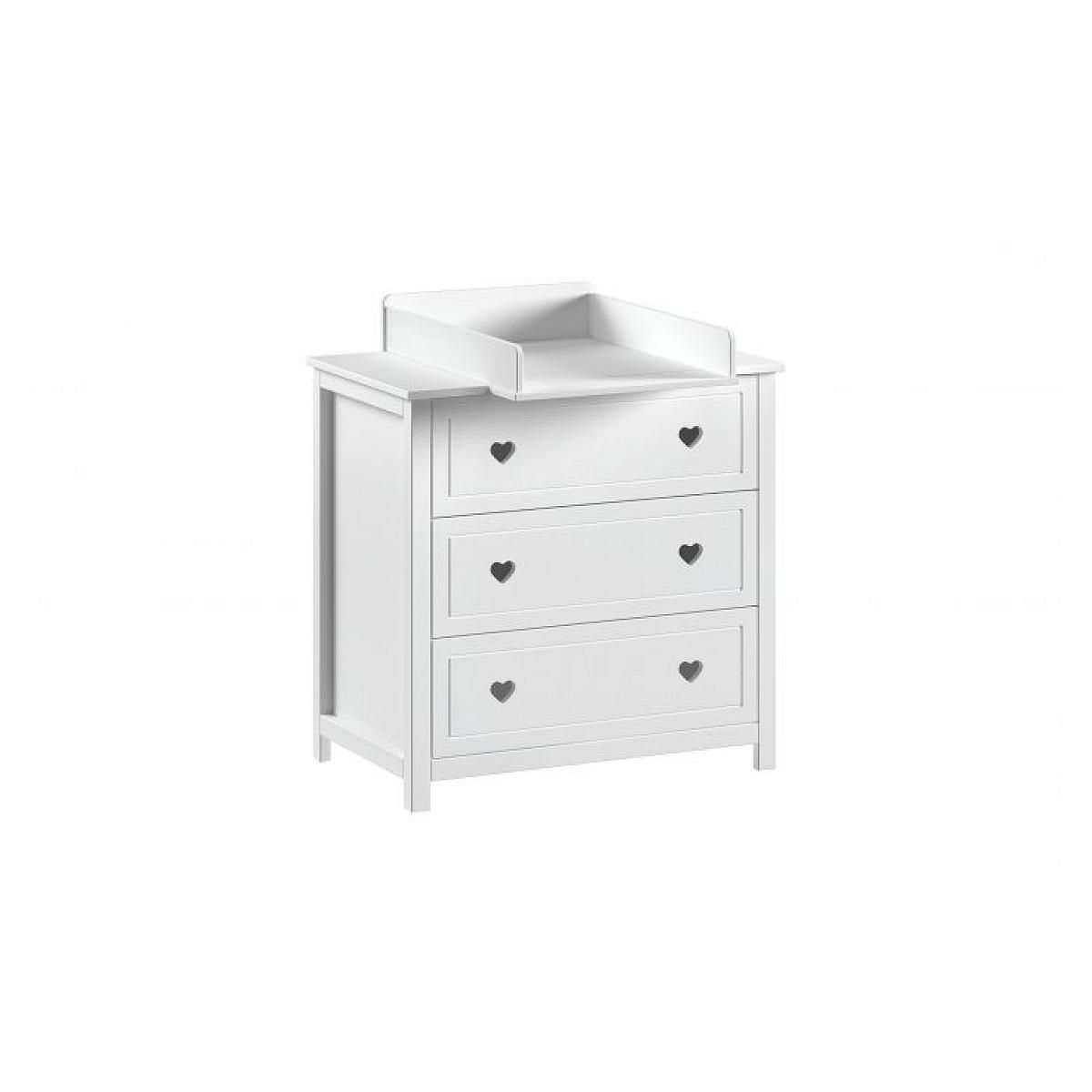 Vipack Amori Commode plan à langer Blanc