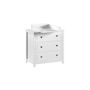Voir la diapositive 1 : Vipack Amori Commode plan à langer Blanc