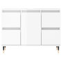 Voir la diapositive 5 : VIDAXL Armoire de salle de bain blanc brillant 80x33x60 cm