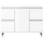 Voir la diapositive 5 : VIDAXL Armoire de salle de bain blanc brillant 80x33x60 cm