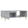 Voir la diapositive 5 : VIDAXL Table basse sonoma gris 90x60x35 cm bois d ingénierie