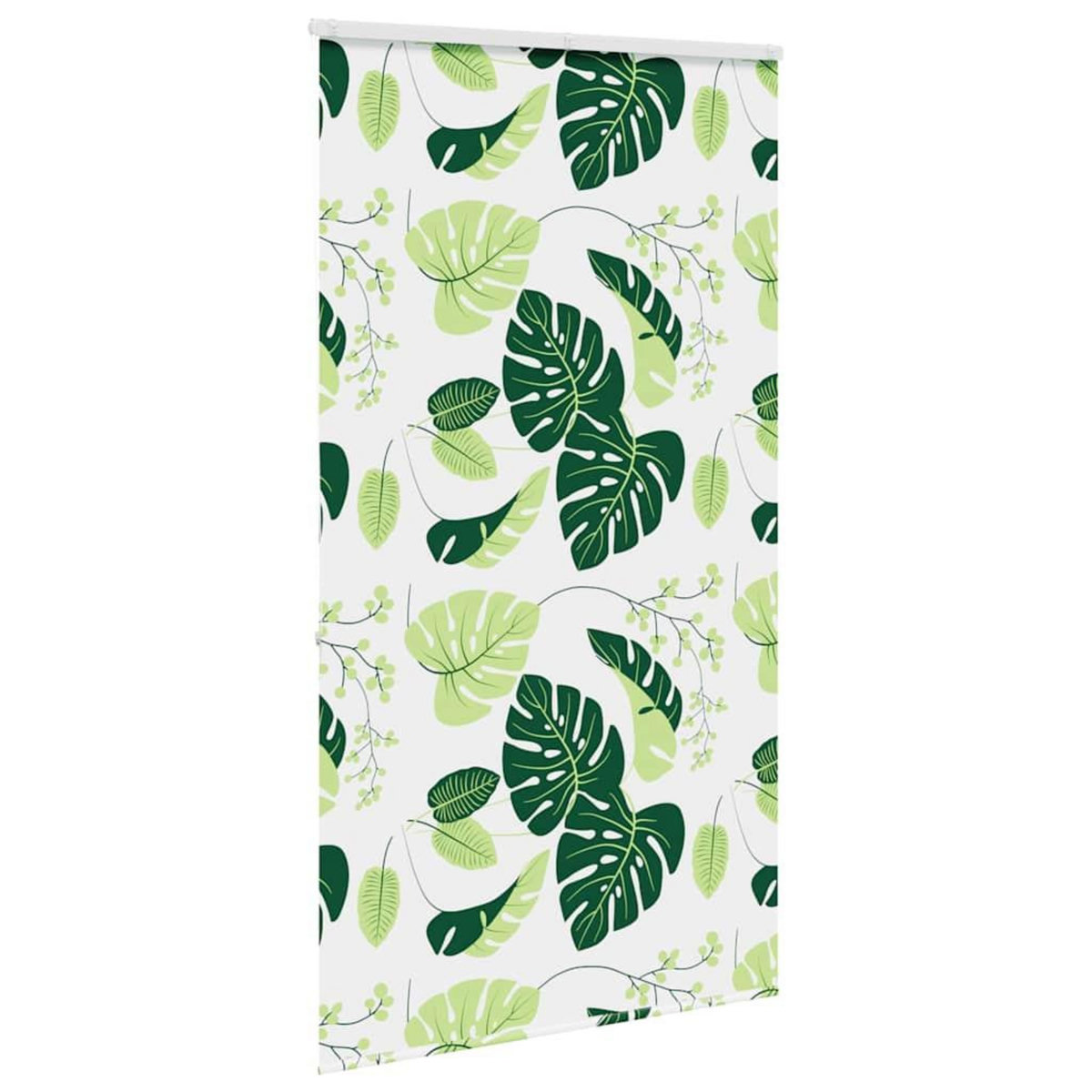 VIDAXL Store enrouleur de douche avec cassette largeur du tissu 136 cm