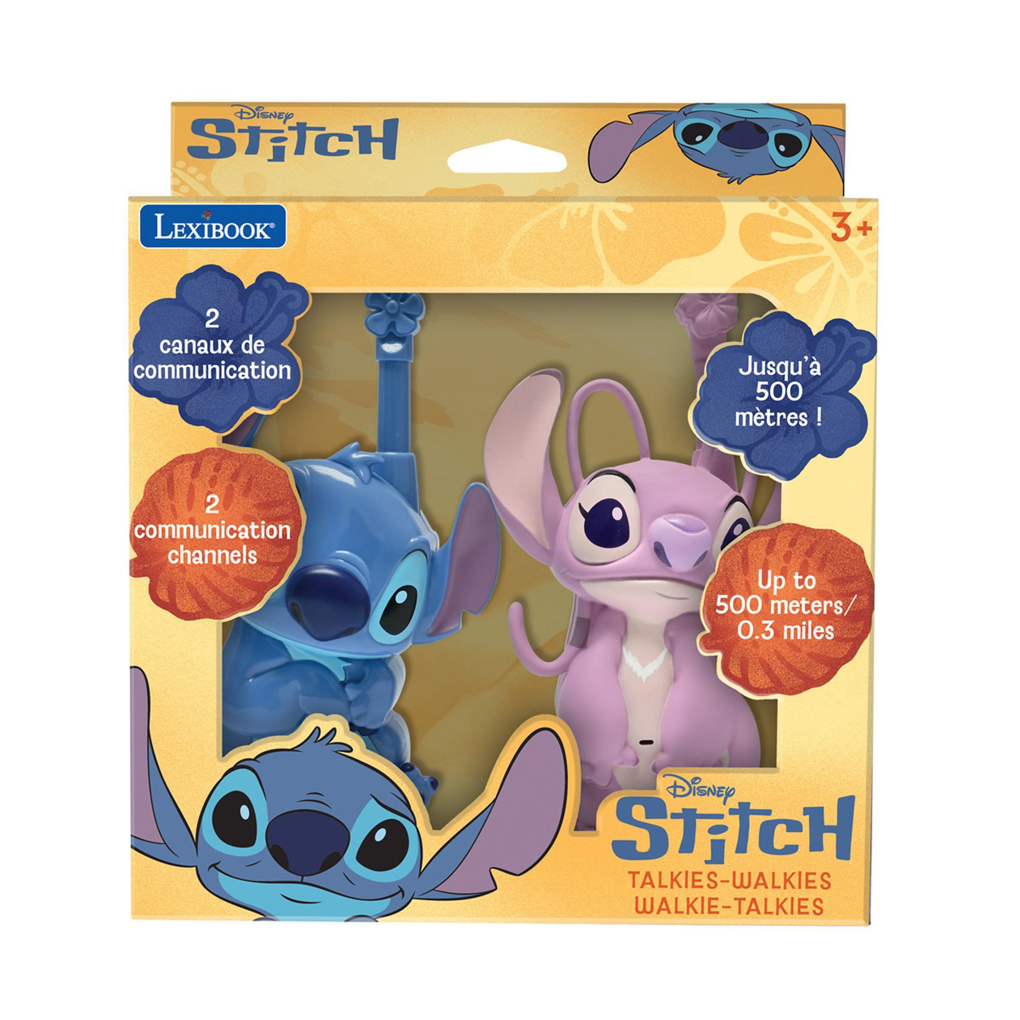Voir la diapositive 5 : Lexibook Talkies-walkies Stitch & Angel 3D