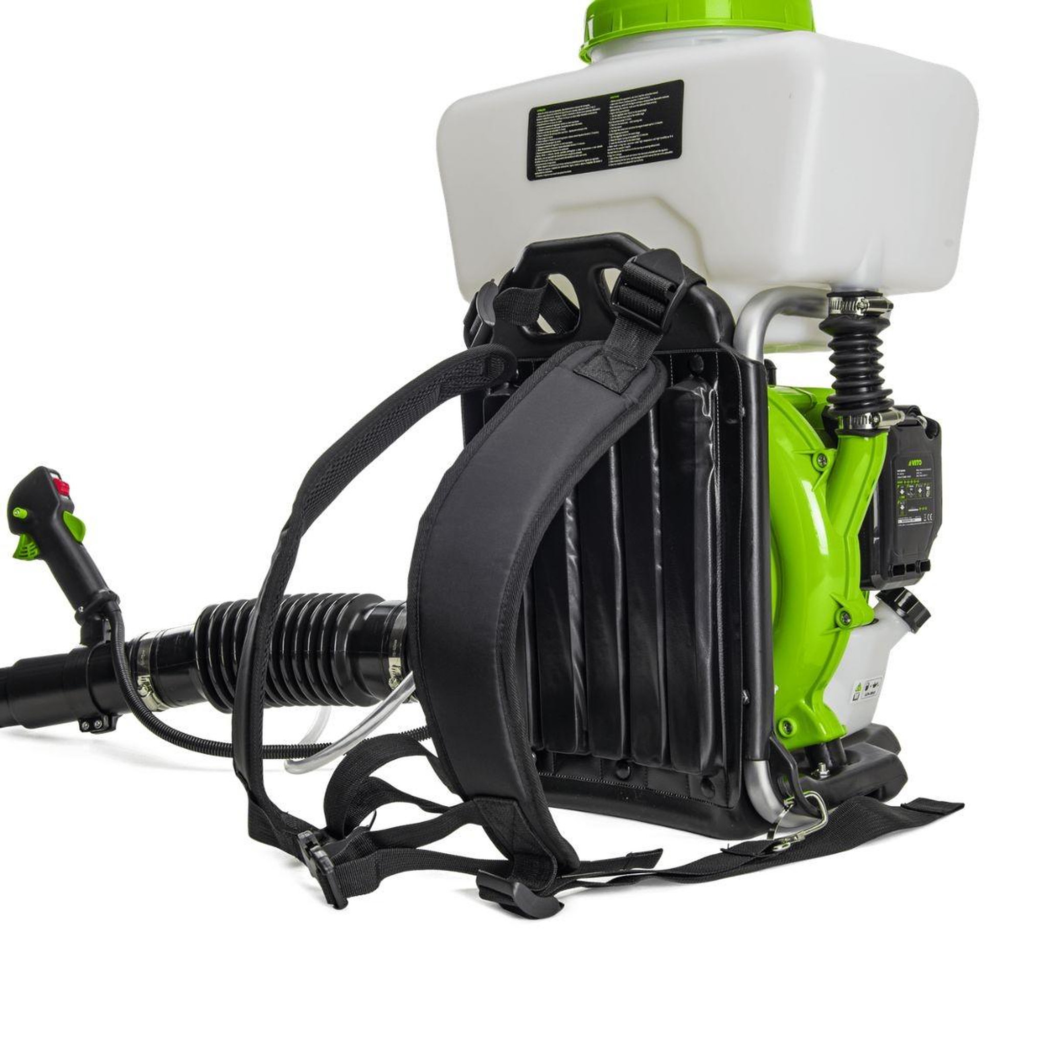 Voir la diapositive 4 : VITO Pulvérisateur thermique atomiseur 14l - 2t 43 cc - pulvérisateur poudres & liquides portée 12m - jardinage, agriculture vito