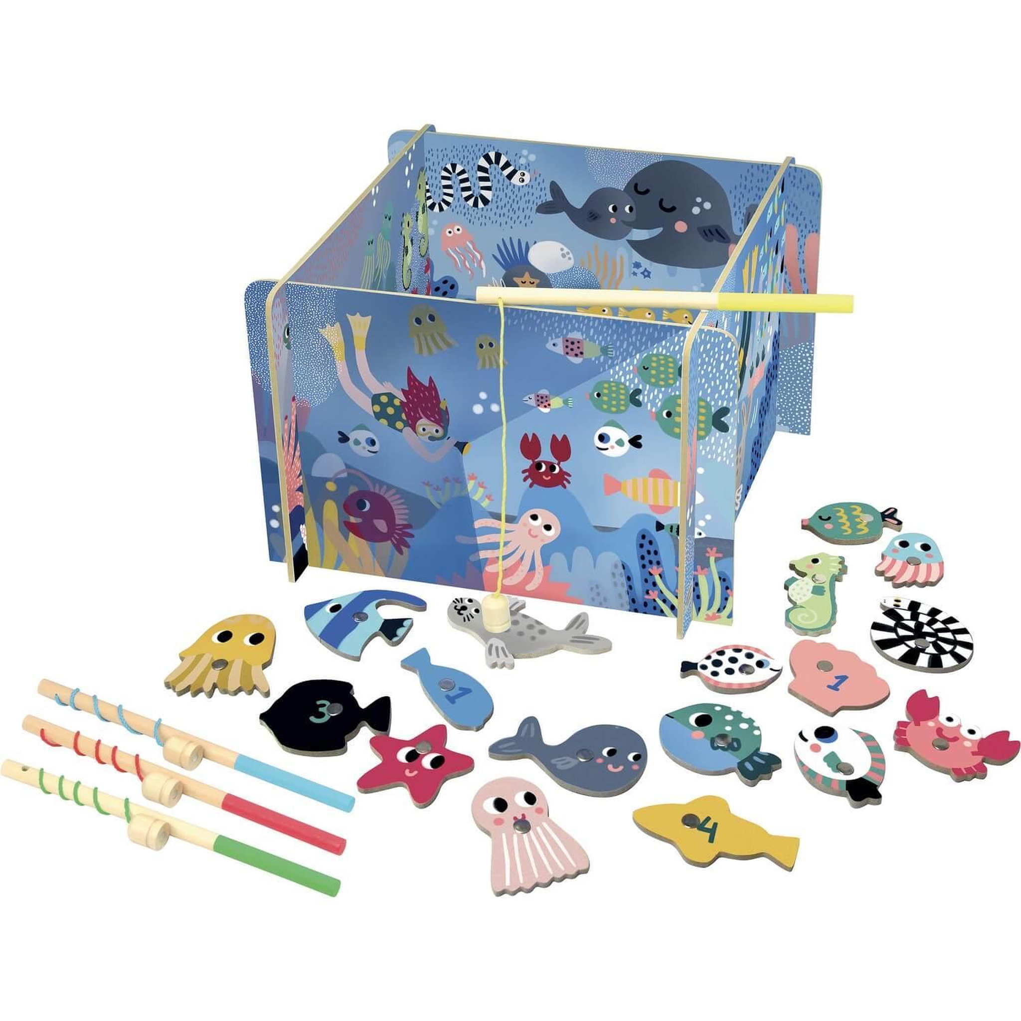 Vilac Jeu de pêche magnétique Michelle Carlslund