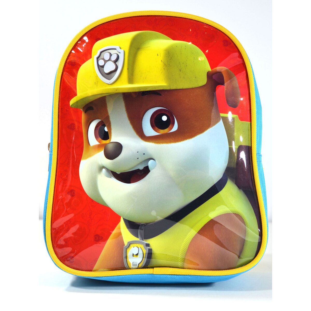 PAT PATROUILLE sac à goûter rouge et jaune Ruben casque