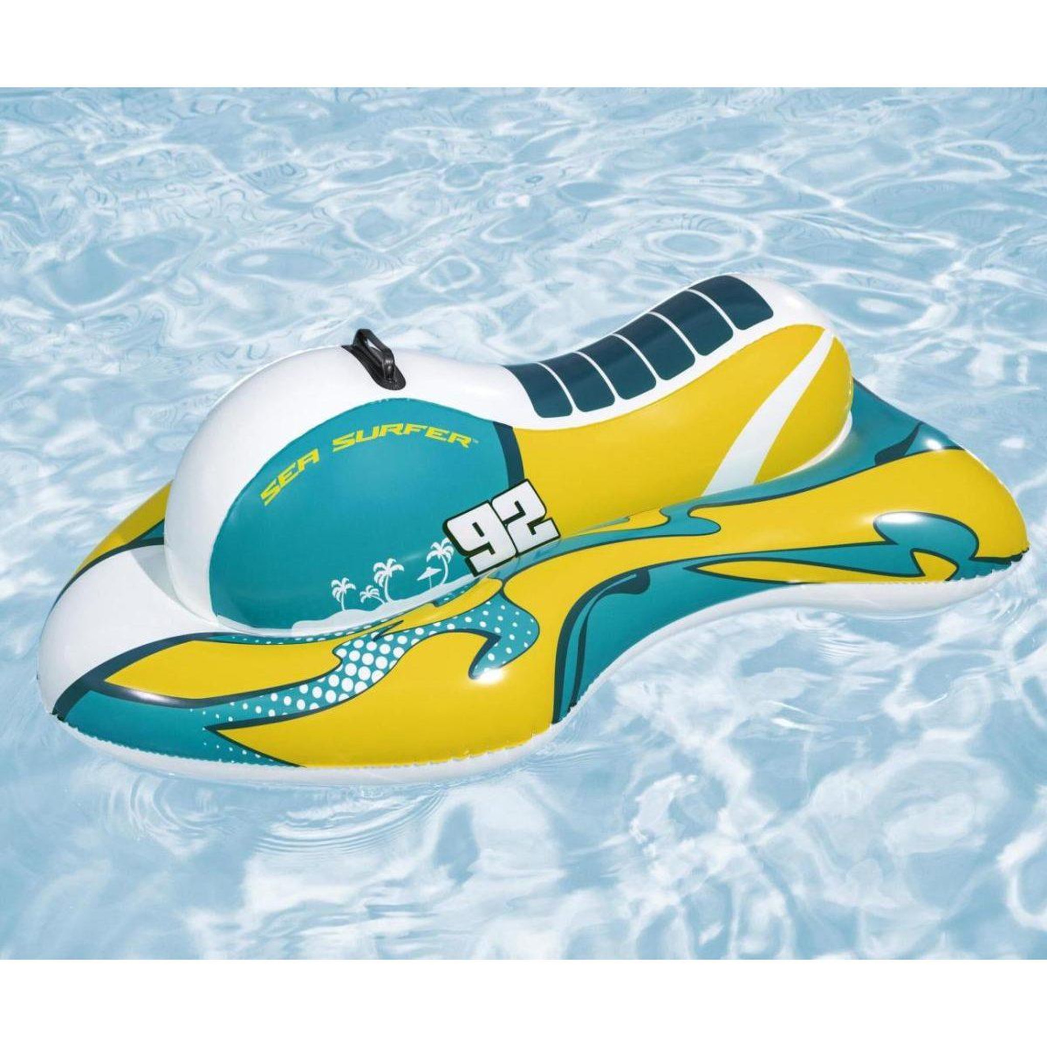 Voir la diapositive 2 : BESTWAY Bestway sea surfer – bouée gonflable chevauchable jet-ski pour enfant, 117 x 77 cm