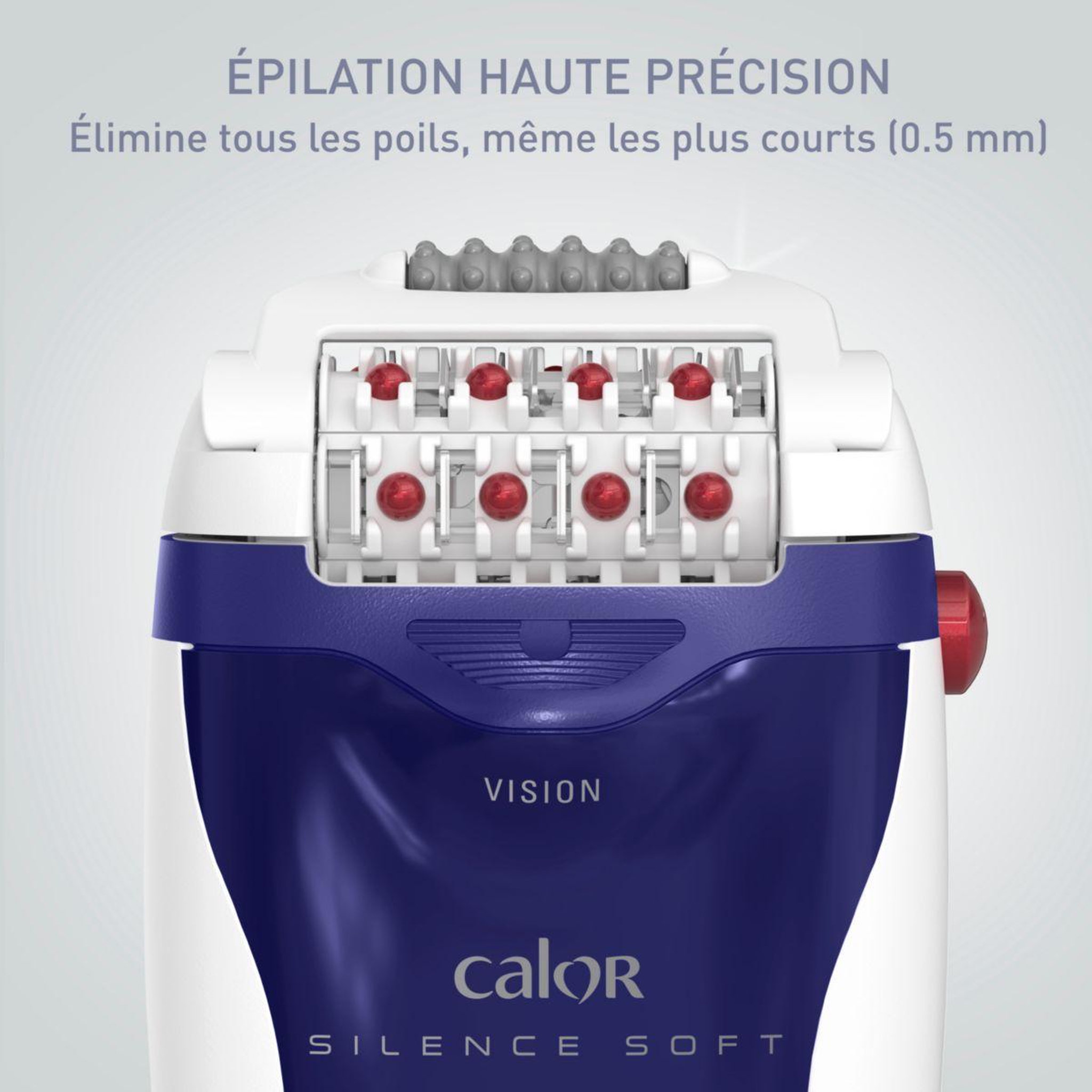 Voir la diapositive 4 : CALOR Epilateur électrique Silence soft EP5624C0