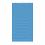 VIDAXL Store plisse bleu 105x200 cm largeur du tissu 104,4cm polyester