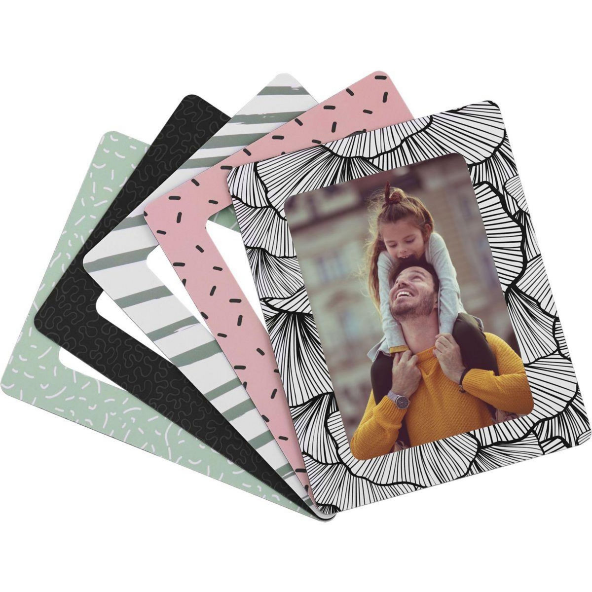 TNB Magnet Lensy 5 x Cadres photo magnétiques