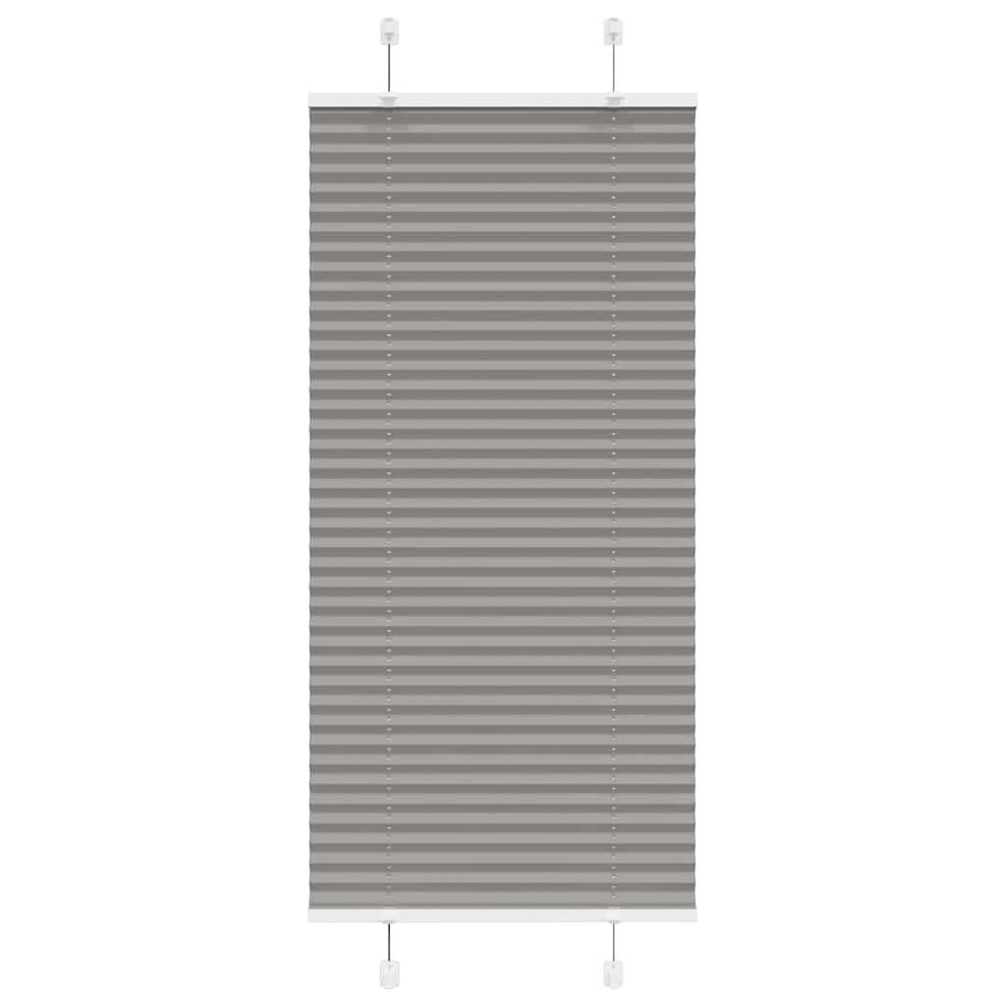 VIDAXL Store plisse anthracite 55x150 cm largeur du tissu 54,4 cm