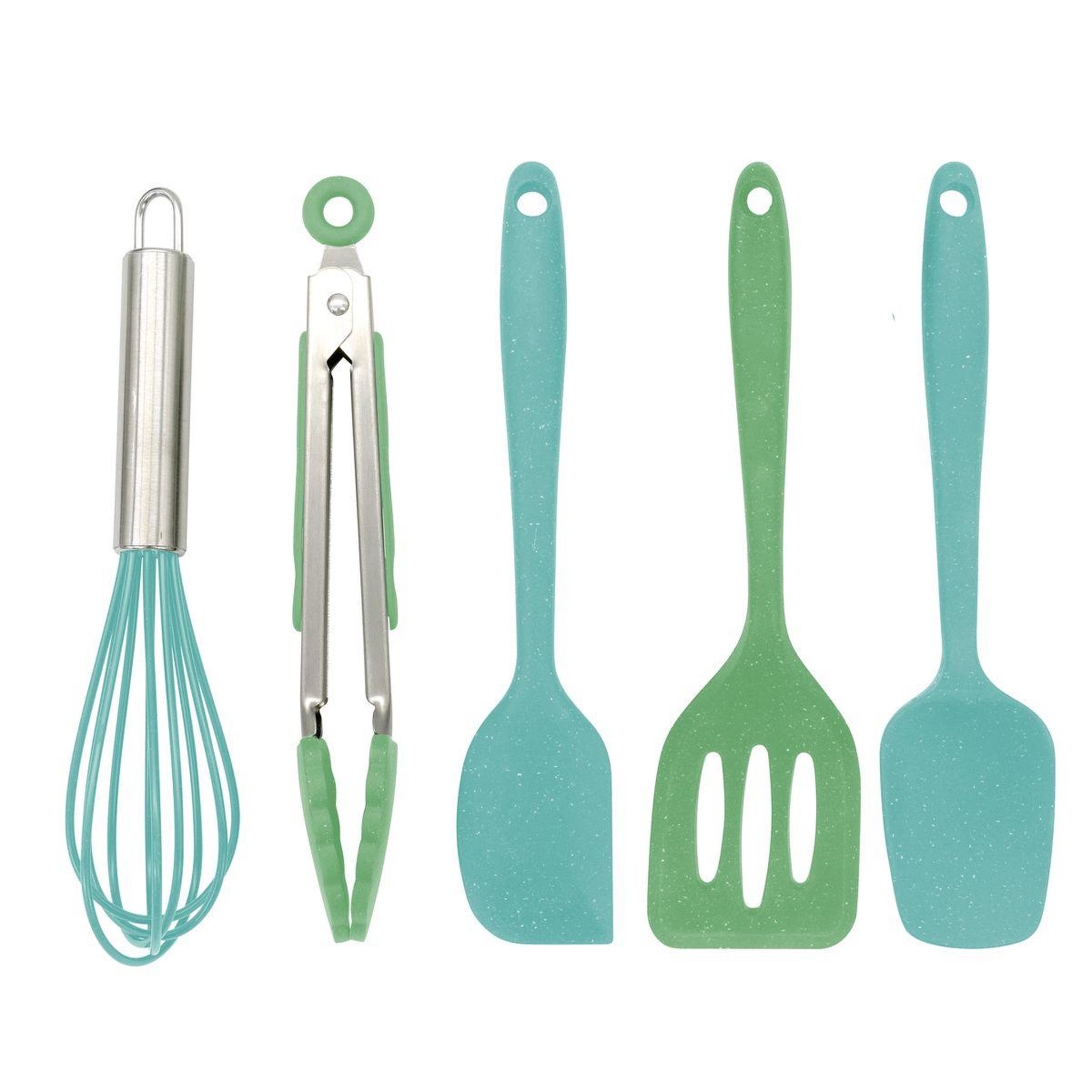 Fackelmann 5 ustensiles de cuisine pour enfants en silicone fackelmann mini monster