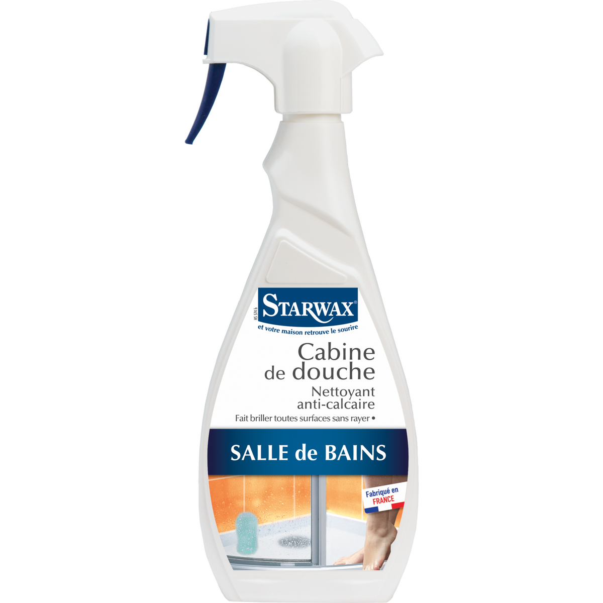 Starwax Nettoyant anti-calcaire cabine de douche STARWAX 0.5 l