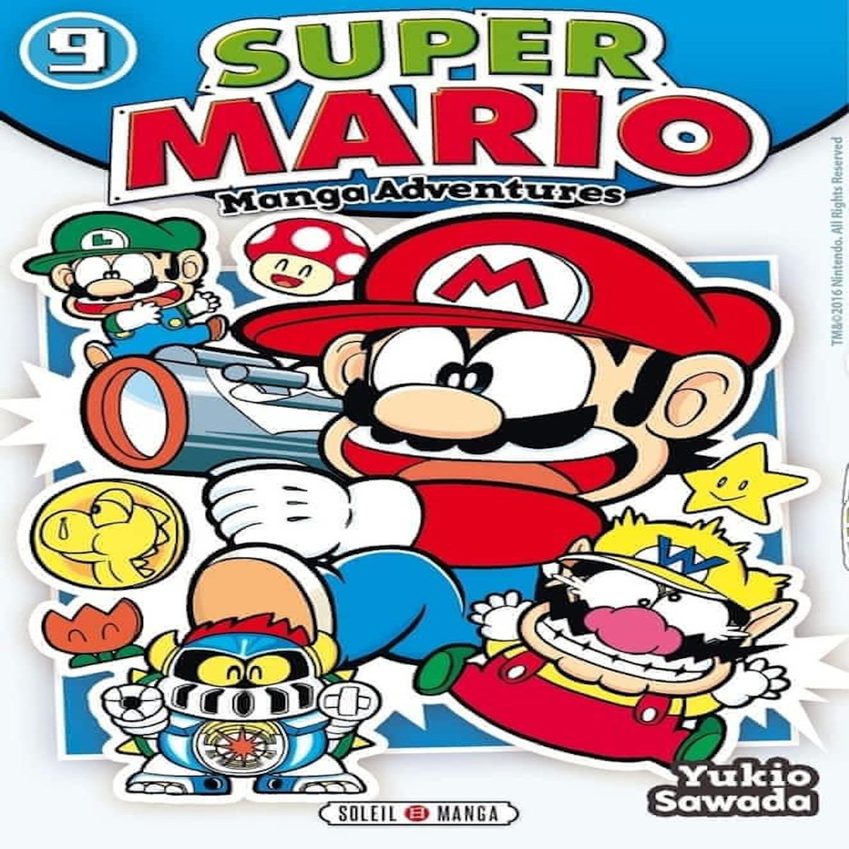 SUPER MARIO-MANGA ADVENTURES TOME 9, Sawada Yukio