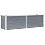 Voir la diapositive 2 : VIDAXL Lit sureleve de jardin Acier galvanise 160x40x45 cm Gris