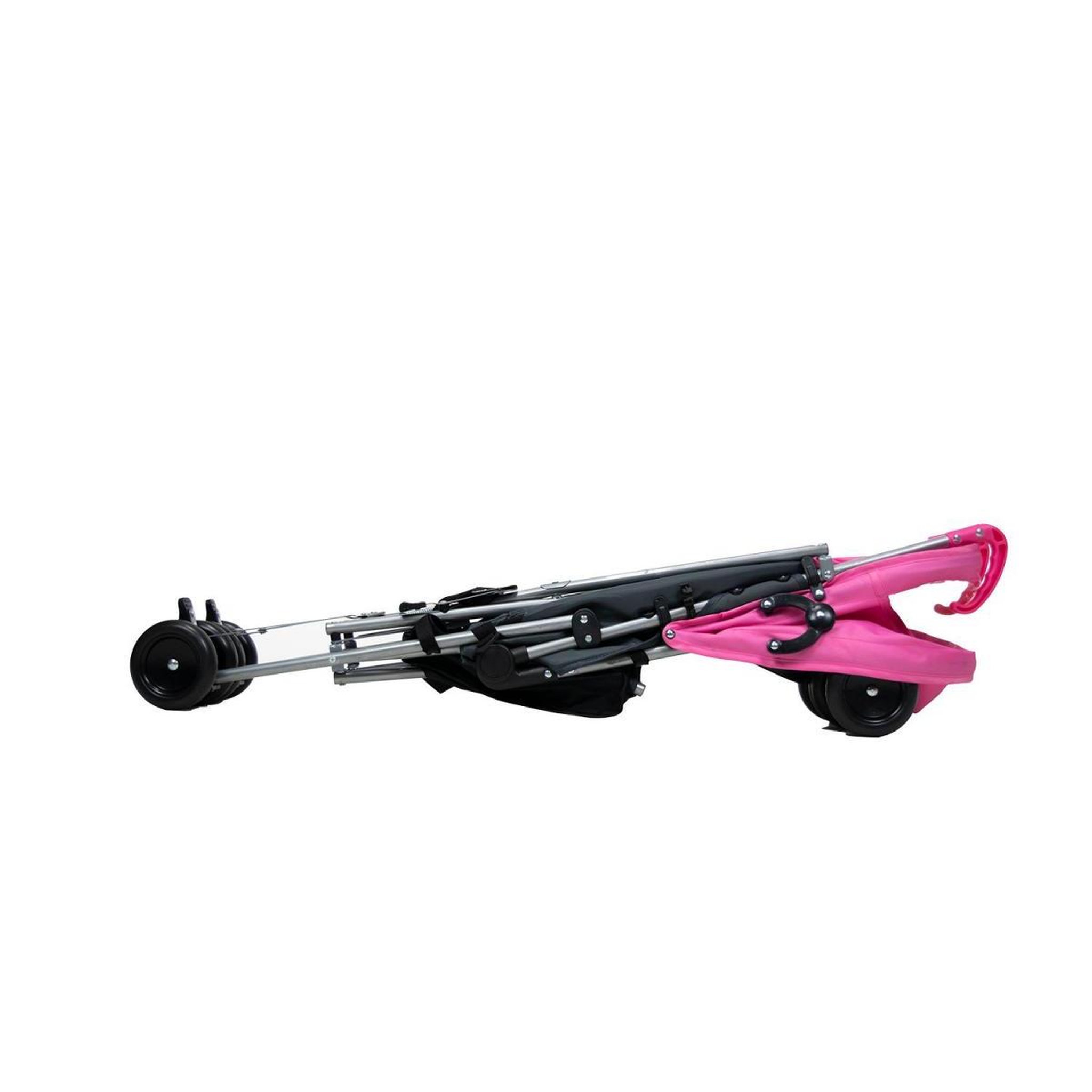 Voir la diapositive 2 : Asalvo Poussette Enzo Candy rose noir