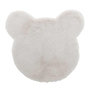 Voir la diapositive 1 : Paris Prix Tapis Déco Enfant  Tête d'Ours  60cm Blanc