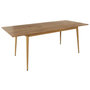 Voir la diapositive 1 : Paris Prix Table à Manger Extensible  Paxton  160-210cm Naturel