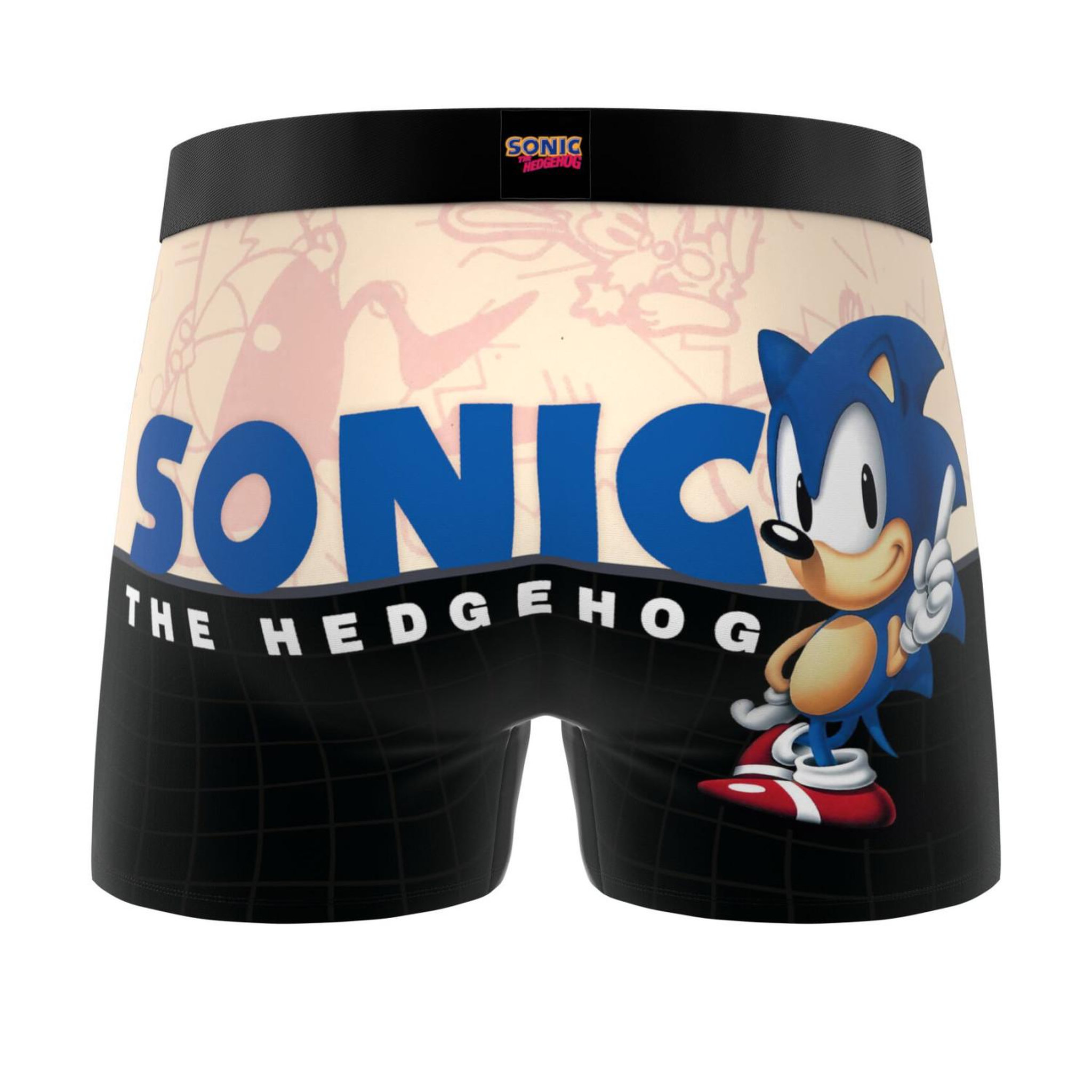 Voir la diapositive 6 : FREEGUN Lot de 3 boxers homme sonic