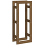 Voir la diapositive 2 : VIDAXL Support de bois de chauffage Marron miel 41x25x100cm Pin massif