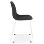 Voir la diapositive 3 : Paris Prix Chaise Design  Sluna  85cm Gris Foncé & Blanc