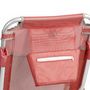 Voir la diapositive 4 : Clic Clac des Plages Fauteuil relax aluminium 4 positions rose CLIC CLAC