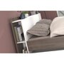 Voir la diapositive 2 : Lit double adulte 140x190 / 140x200 cm avec rangements BOOST