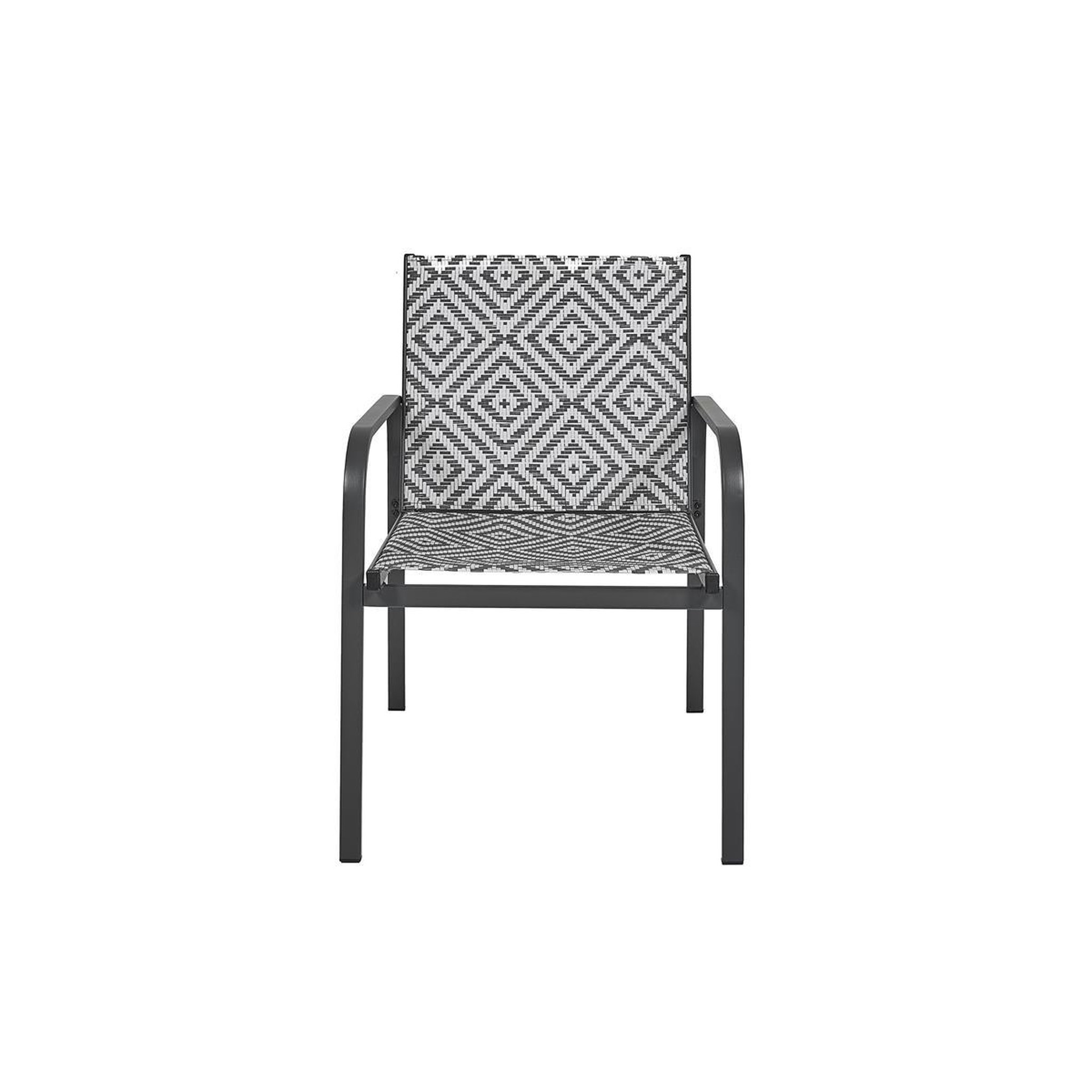 Voir la diapositive 3 : The Home Deco Factory Salon de jardin 2 places  mexico  83cm gris