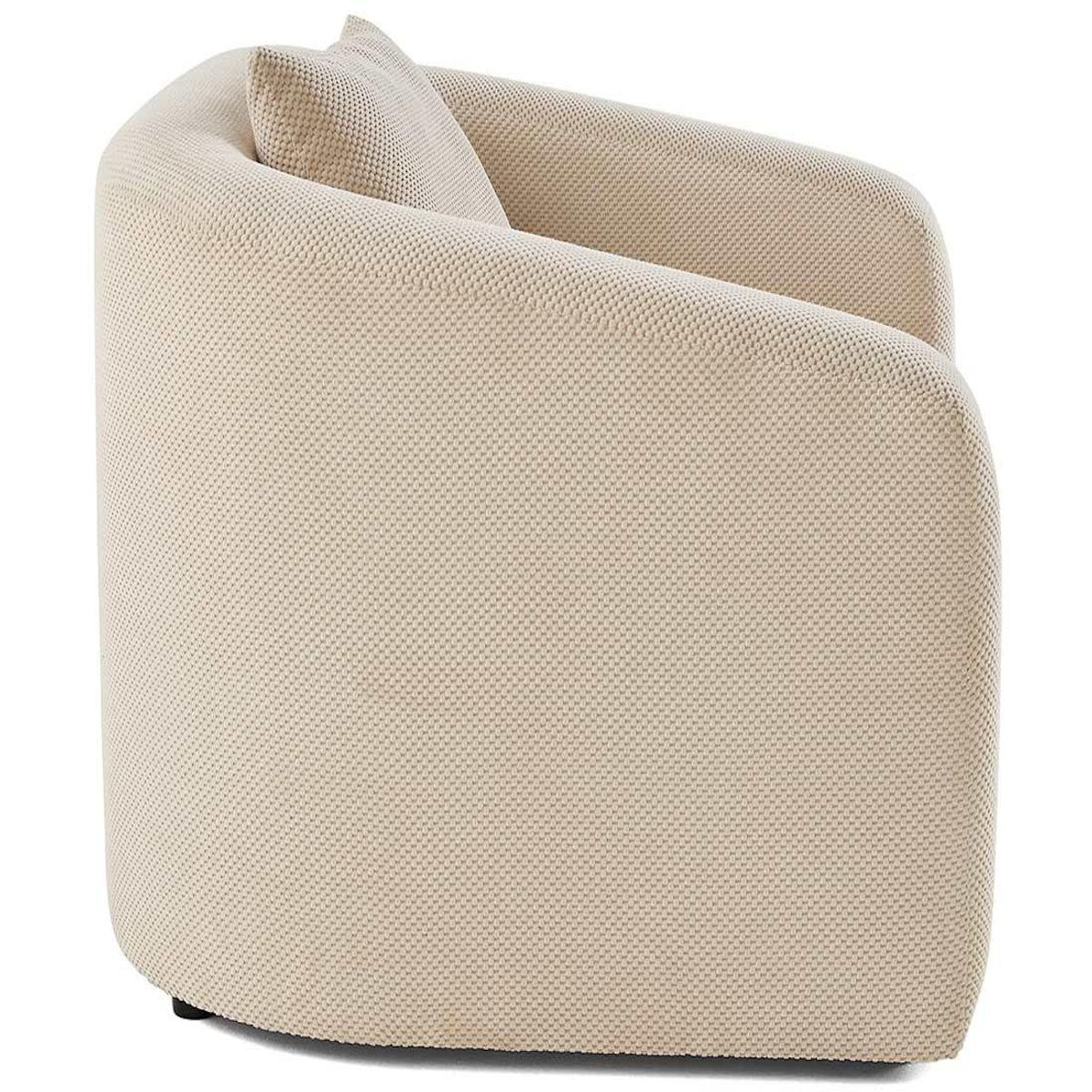 BEST MOBILIER Nuvia - canapé convertible déplimousse 1 place en velours texturé