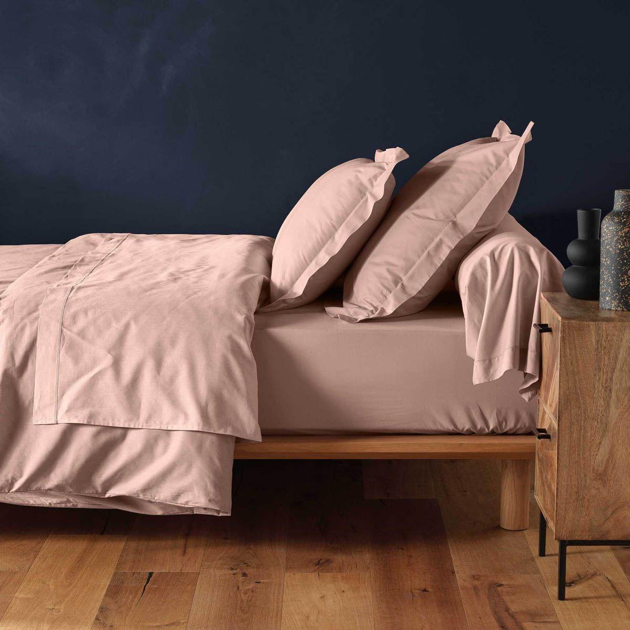 Voir la diapositive 4 : Douceur d'Intérieur Drap housse  lina  180x200cm rose
