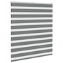 Voir la diapositive 3 : VIDAXL Store zebre gris fonce largeur du tissu 120,9 cm polyester