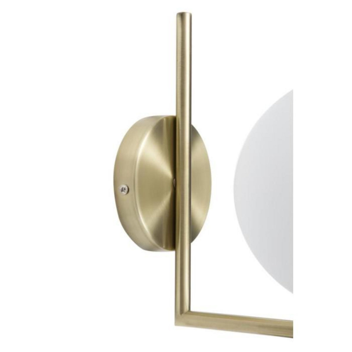 Paris Prix Applique Murale Sphère  Glamy  22cm Blanc & Or