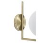Voir la diapositive 3 : Paris Prix Applique Murale Sphère  Glamy  22cm Blanc & Or