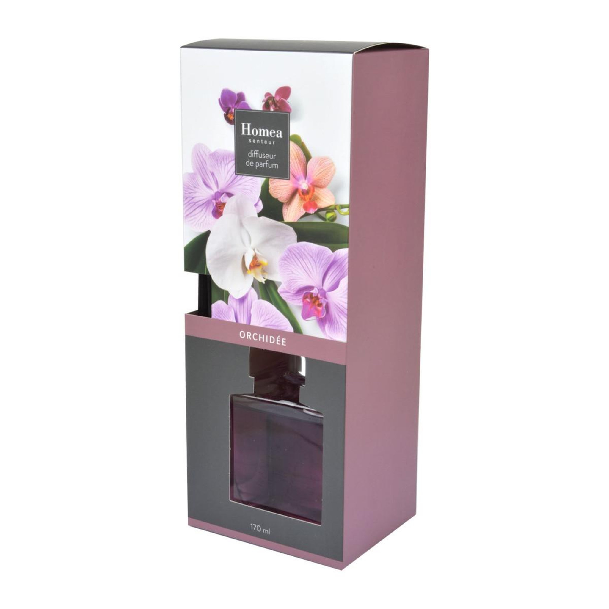 Voir la diapositive 3 : HOMEA Diffuseur de parfum  essentiel ii  170ml orchidée