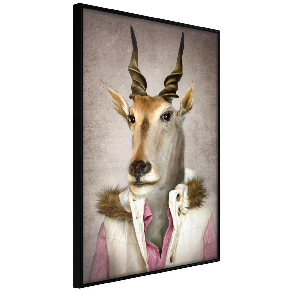 Paris Prix Affiche Murale Encadrée  Animal Alter Ego Antelope