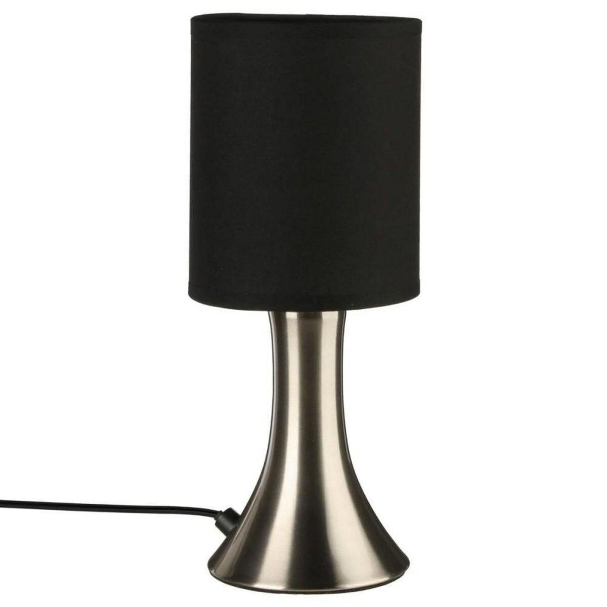 ATMOSPHERA Lampe à poser touch Toga noir H28