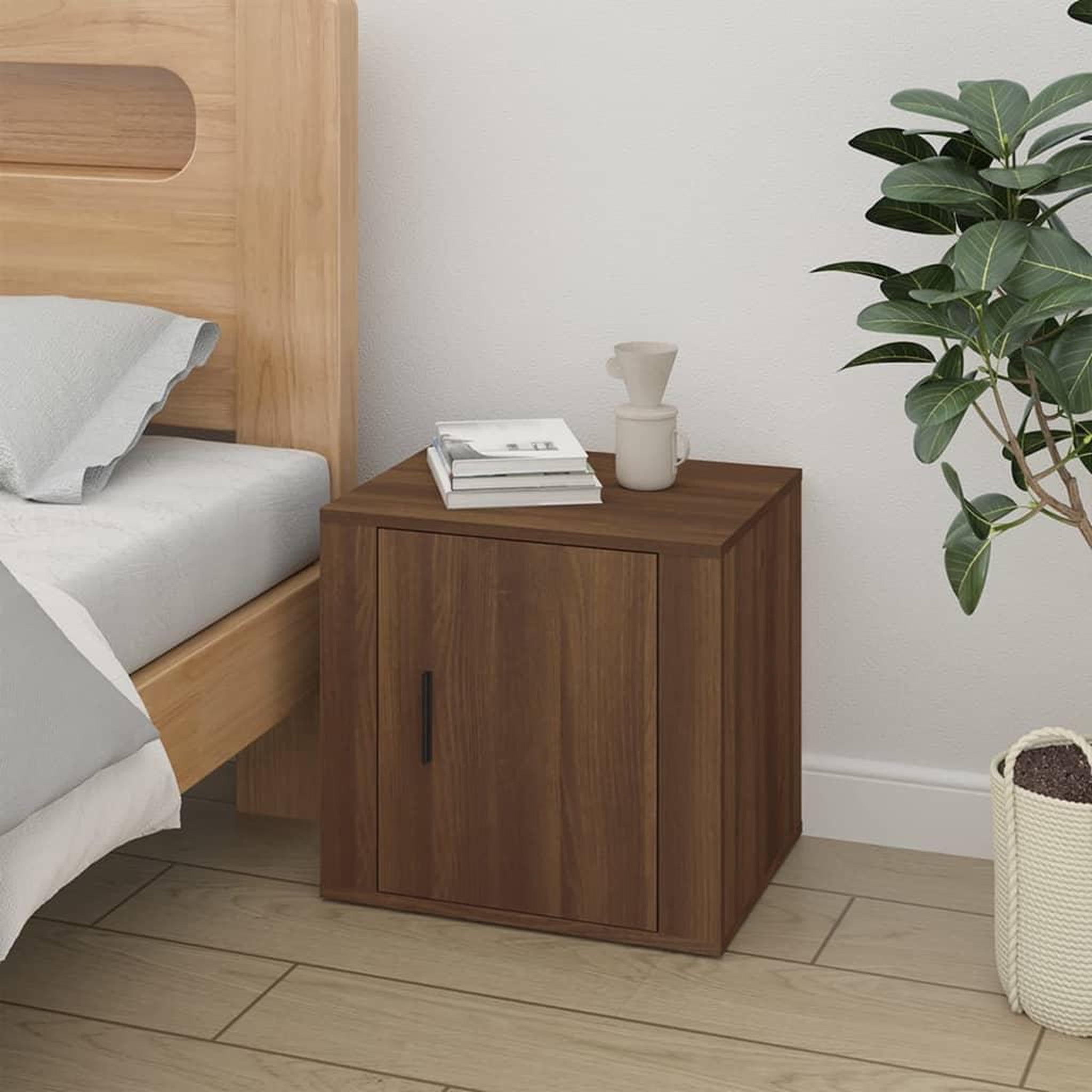 Voir la diapositive 3 : VIDAXL Tables de chevet 2 pcs Chene marron 50x39x47 cm