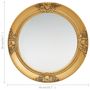Voir la diapositive 6 : VIDAXL Miroir mural style baroque 50 cm Dore