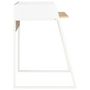 Voir la diapositive 3 : VIDAXL Bureau Blanc et chene 90x60x88 cm