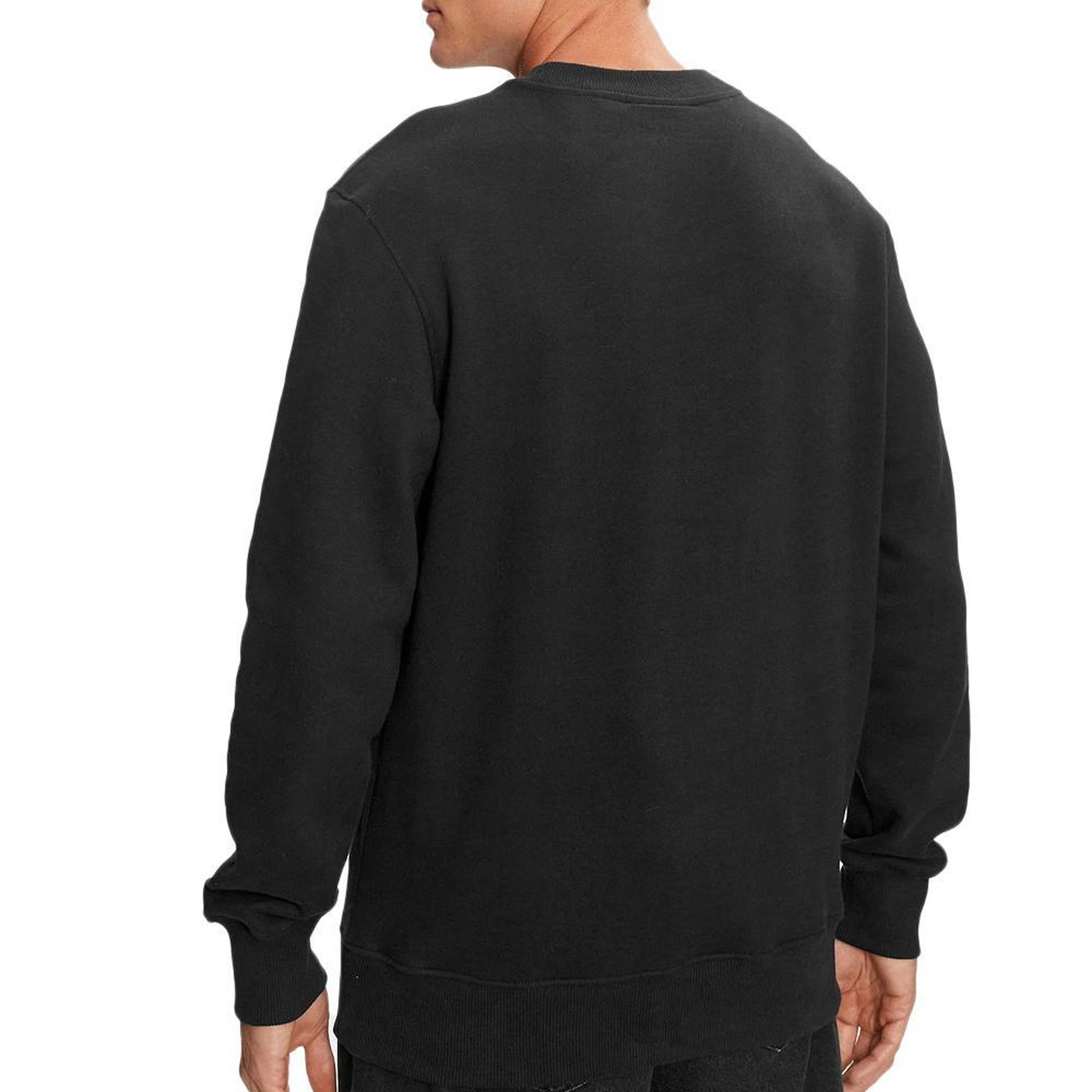 Voir la diapositive 2 : CALVIN KLEIN JEANS Sweat Noir Homme Calvin Klein Jeans Chenille Monologo