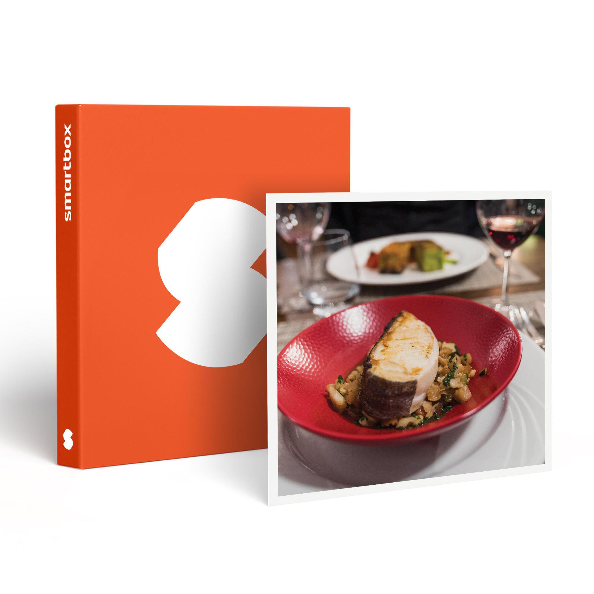 Smartbox Menu gastronomique 3 plats boissons comprises à paris pour 2 personnes - coffret cadeau gastronomie