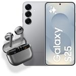 Samsung Smartphone Pack S25 Gris 128Go + Buds 3 Gris