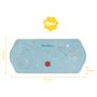 Voir la diapositive 4 : BADABULLE Tapis de bain XXL