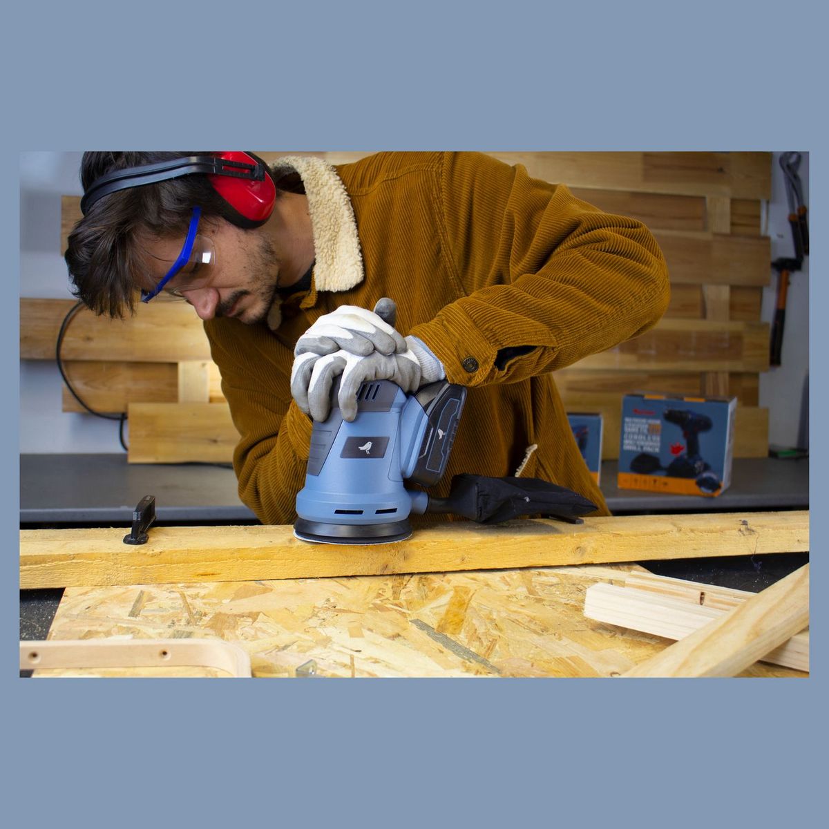 AUCHAN Ponceuse 20V Sans Batterie