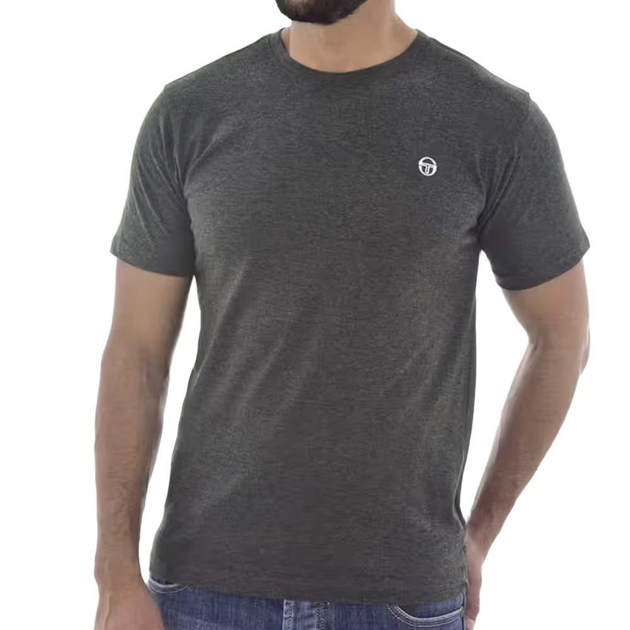 SERGIO TACCHINI T-shirt Gris Homme Sergio Tacchini Iconic. Coloris disponibles : Gris