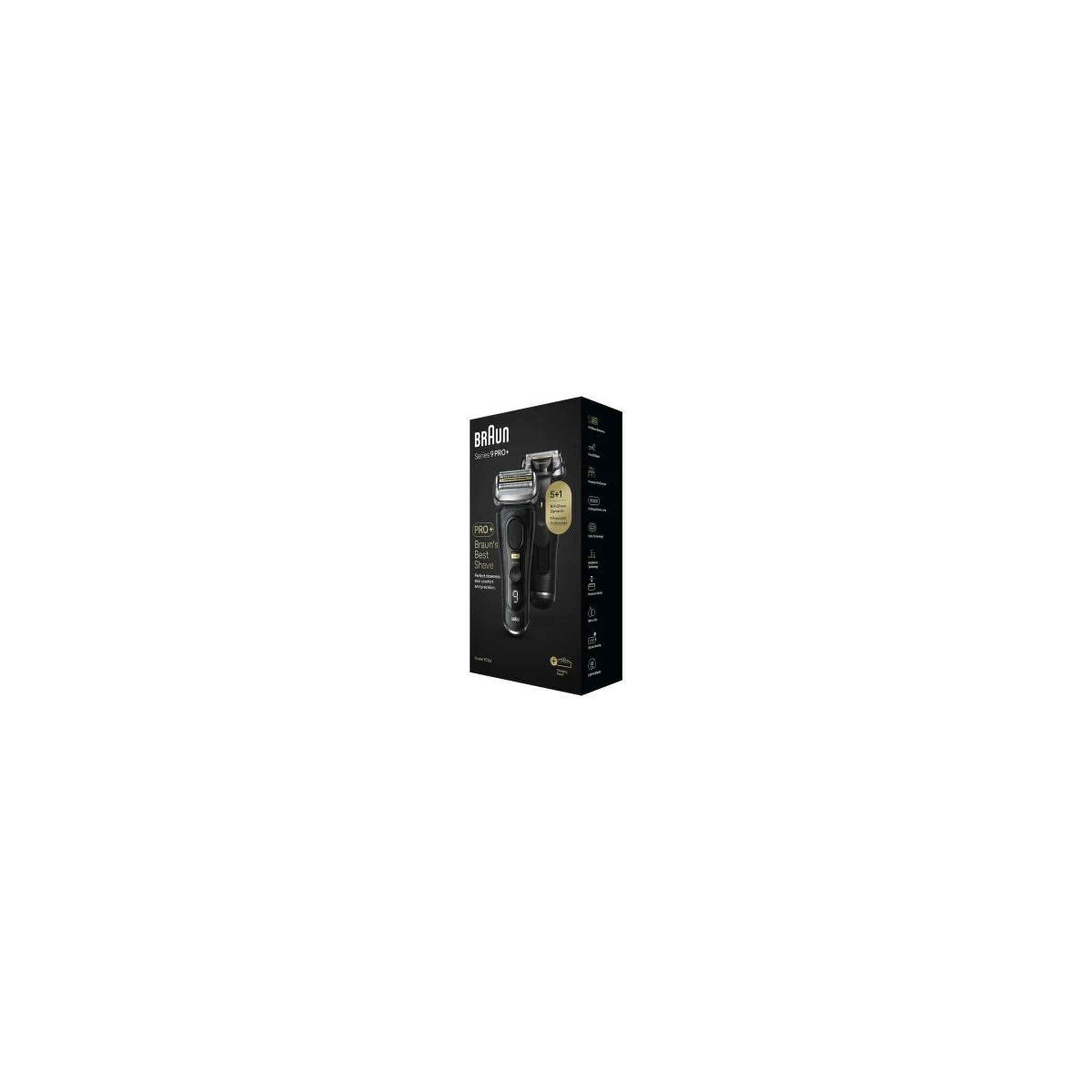 Voir la diapositive 3 : BRAUN Braun Series 9 Pro+ 9510s Wet & Dry Rasoir à grille Tondeuse Noir