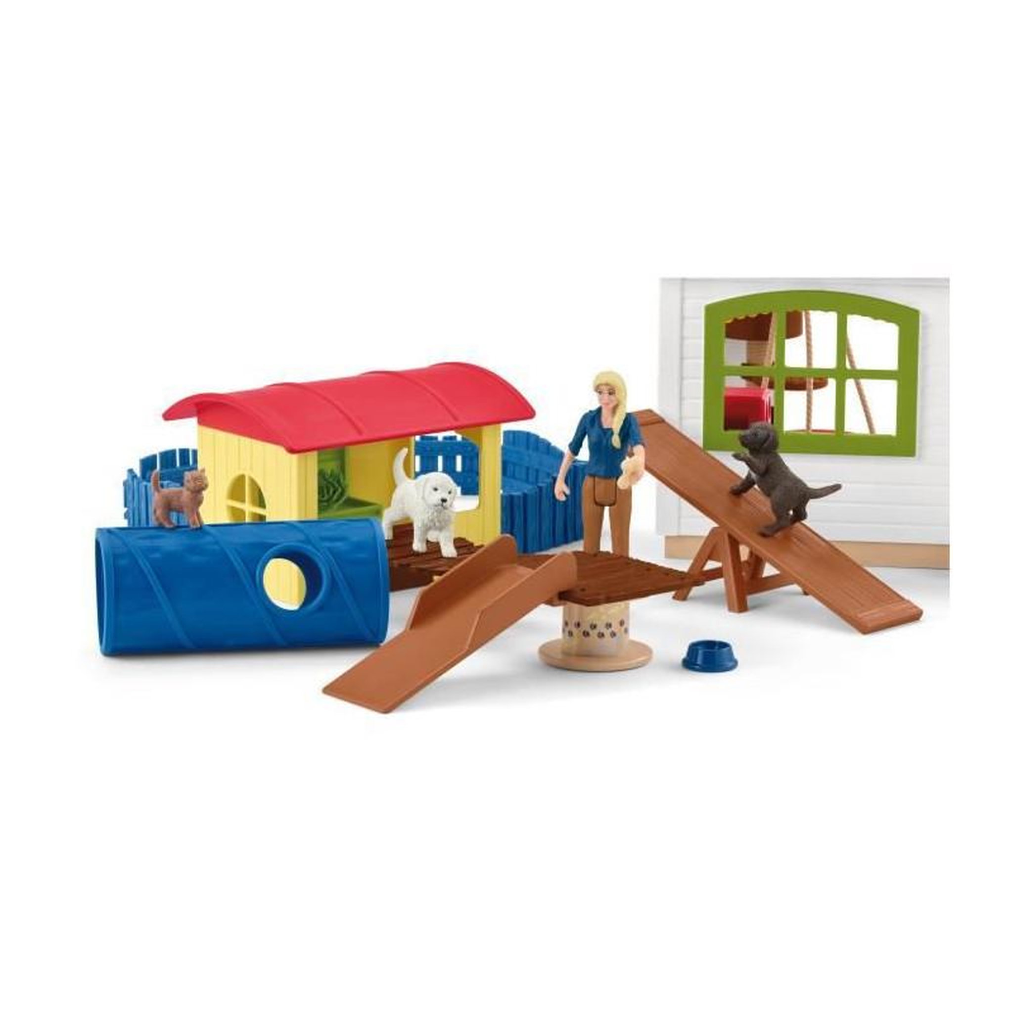 Voir la diapositive 3 : Schleich SCHLEICH - Hotel des Animaux - 42607 - Gamme Farm World