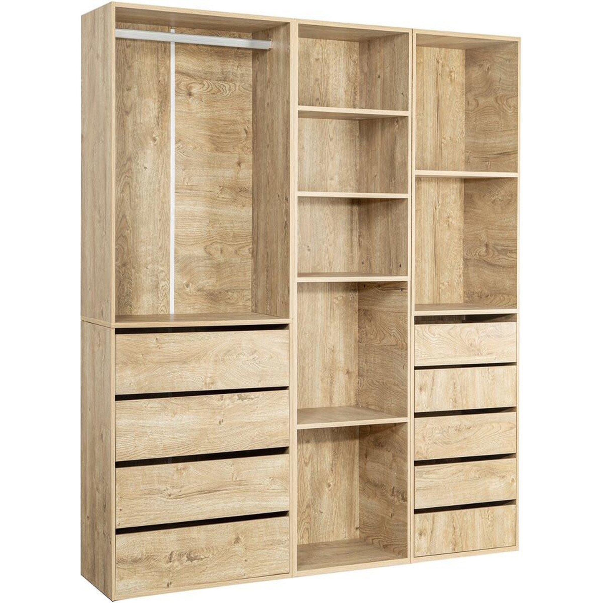 Habitat et Jardin Kit dressing   opéra   modulable - 3 éléments - beige