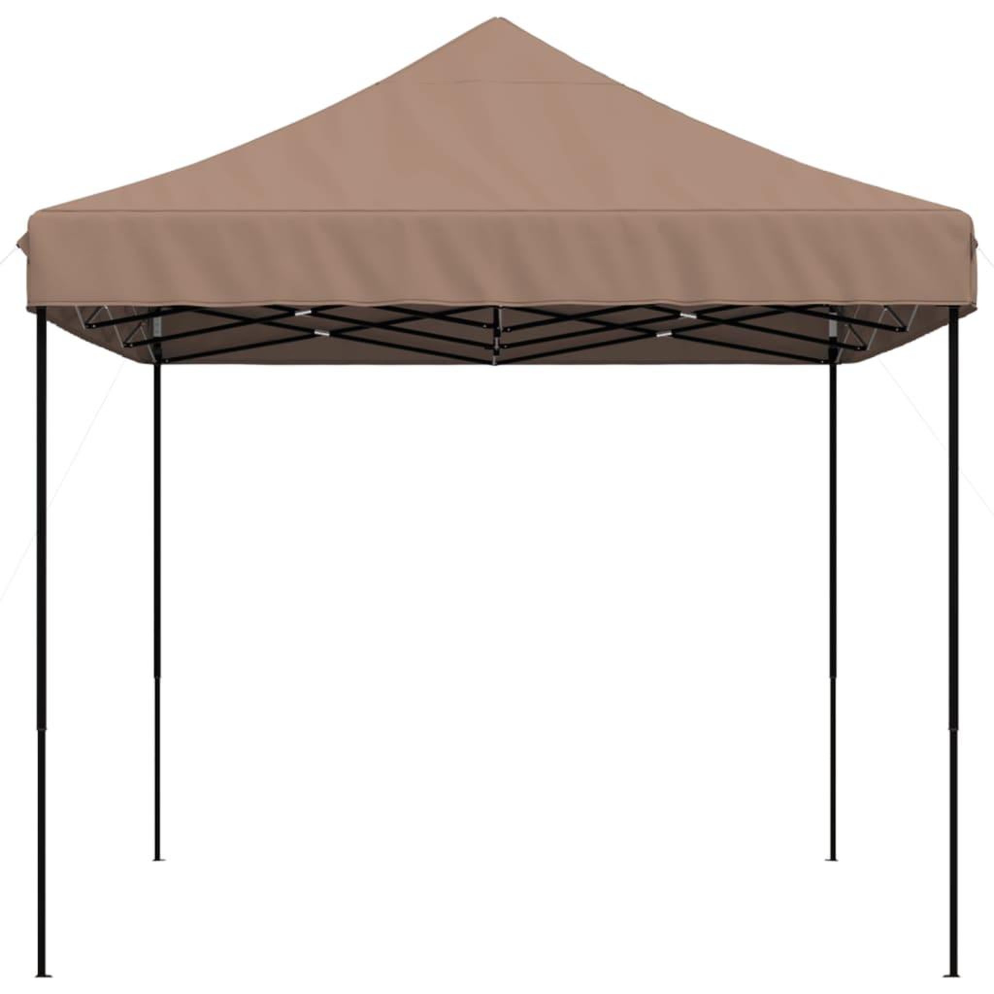 Voir la diapositive 4 : VIDAXL Tente de reception pliable escamotable marron 440x292x315 cm